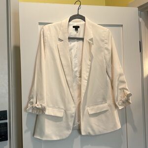 White blazer Ann Taylor size 4
